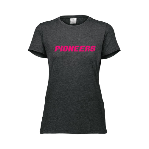 PYBA Womens SS Tri Blend - Black