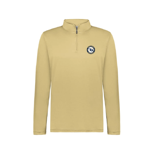 Rock Gold National Mens LS 1/4 Zip - Gold