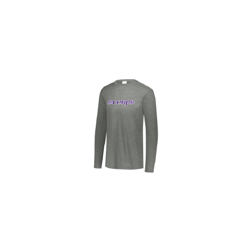 Mens LS Tri Blend - Scorps - Grey