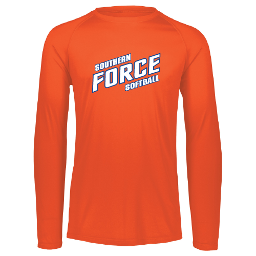 Southern Force Mens LS Dri Fit - Orange