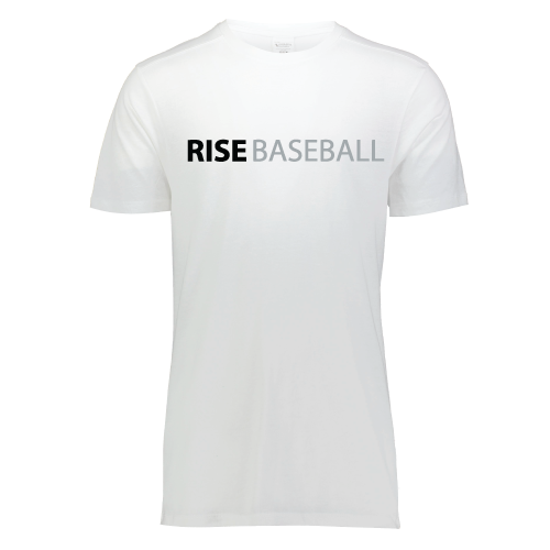 Rise Mens SS Tri Blend - White