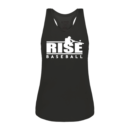 Rise Womens Tank - Hitter Logo - Black