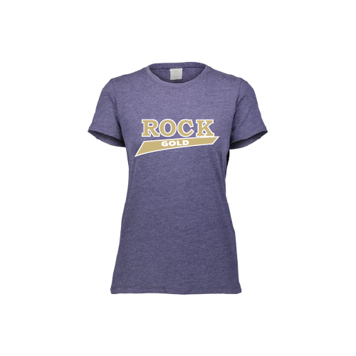 Rock Gold National Womens SS Tri Blend - Navy
