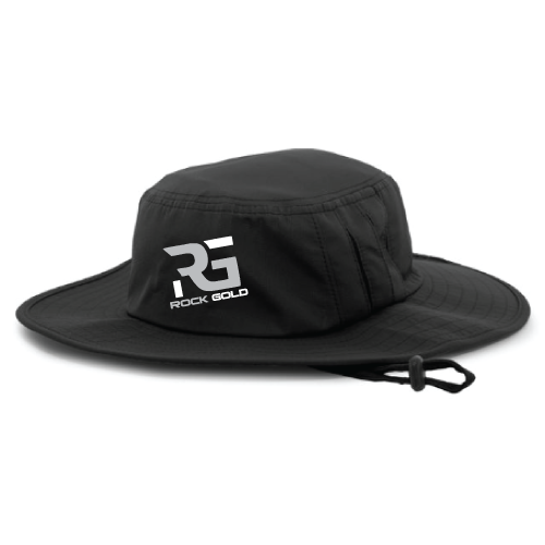 Rock Gold Softball Boonie Hat - Black