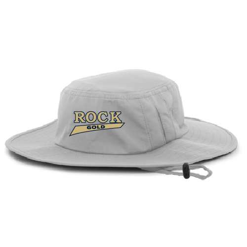Rock Gold Softball Boonie Hat - Grey