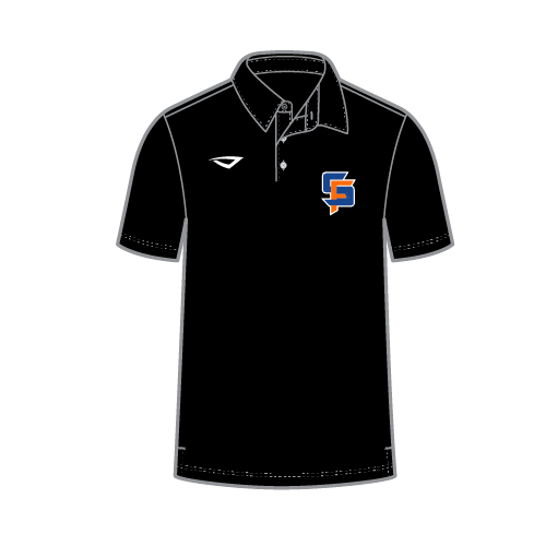 Southern Force Mens Sublimated SS Polo - Black