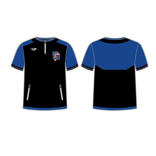 Southern Force Mens Sublimated SS Wild Thing - Black/Royal