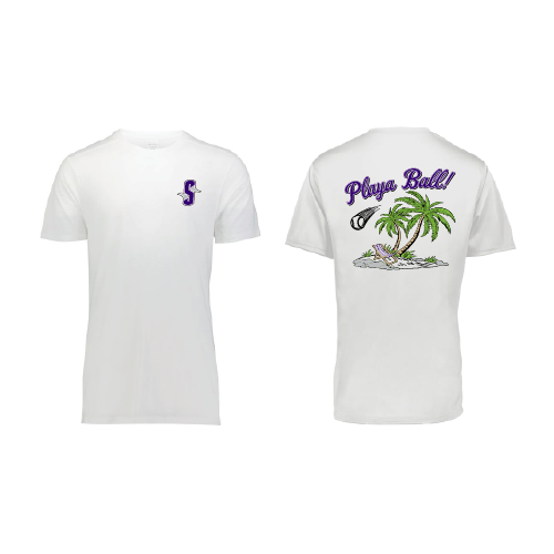 Scorps Womens SS Tri Blend - White