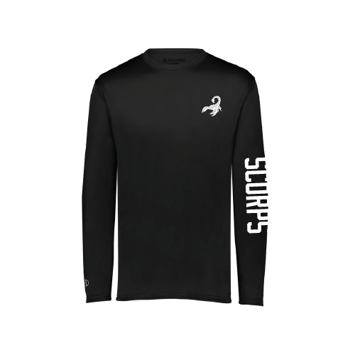 Scorps Mens LS Dri Fit - Black