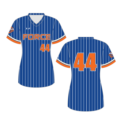 Southern Force V-Neck Jersey - Royal Pin