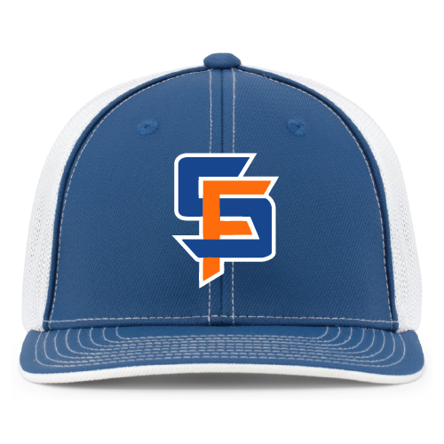 Southern Force Trucker Hat - Royal/White