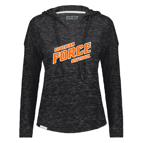 Southern Force Womens Monterey Hoodie - Black